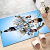 1pc M-Messi4 Design Printed Area Rug Carpet for Bedroom Living Room Home Decor Rugs Mat Non Slip Mat Rug for Bedside
