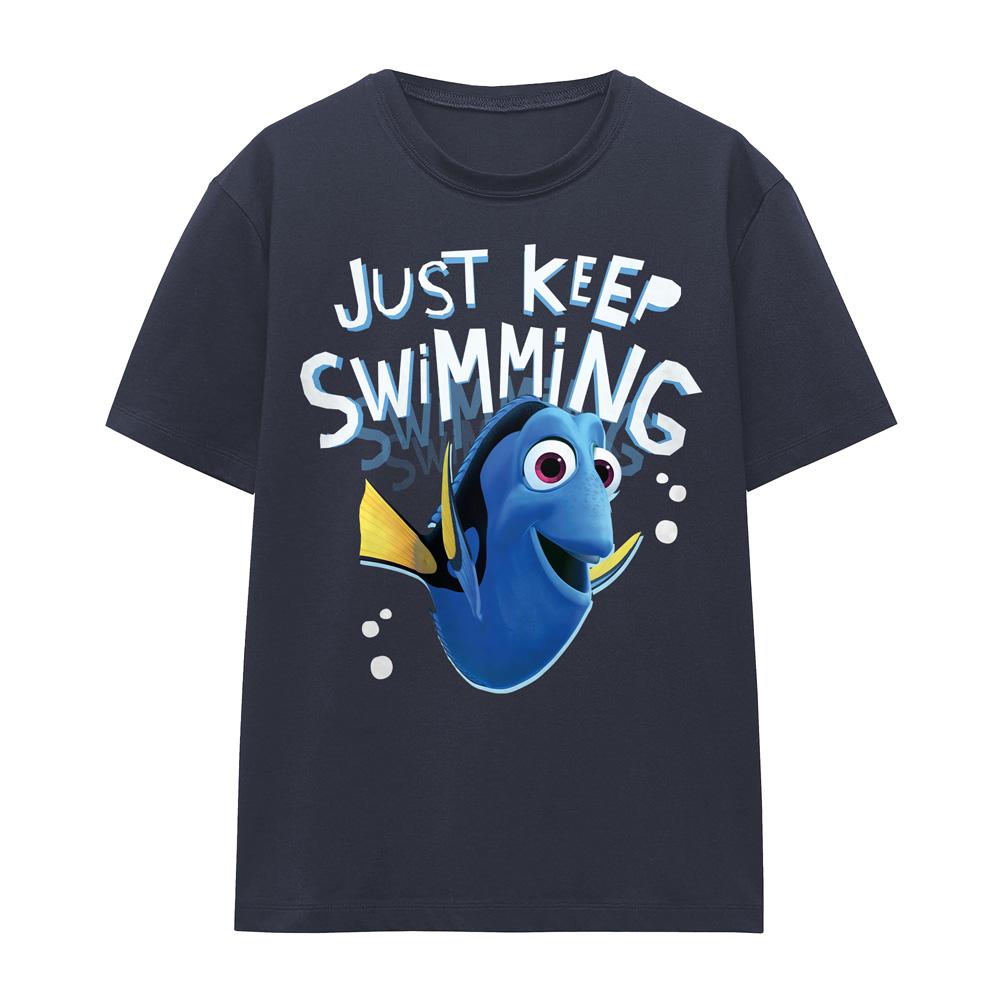 Finding Nemo Womens/Ladies Just Keep Swimming T-Shirt