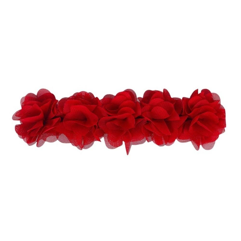 Chiffon Flower Baby Headband Elastic Hairband Soft Headwear  for Kids Children Newborn Toddler