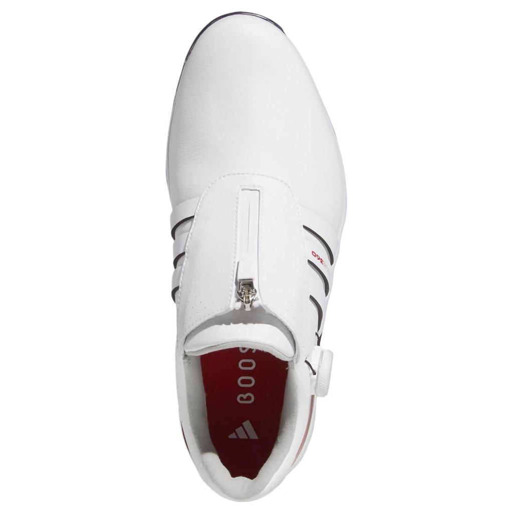 Adidas Tour360 4 Boa Wide Round Head Knob Slip Resistant Durable Low Top Basketball Shoes Men Sneaker White IE3369