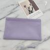 1Pcs Self-Closing Pu Leather Wallet Long Passport Driver'S License Id Holder Headphone Data Cable Storage Cash Pouch Coin Purse