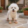 4PCS/SET Wear-Resistant Dog Sneakers Breathable Pet Footwear Dog Boots Dog Foot Covers  Training