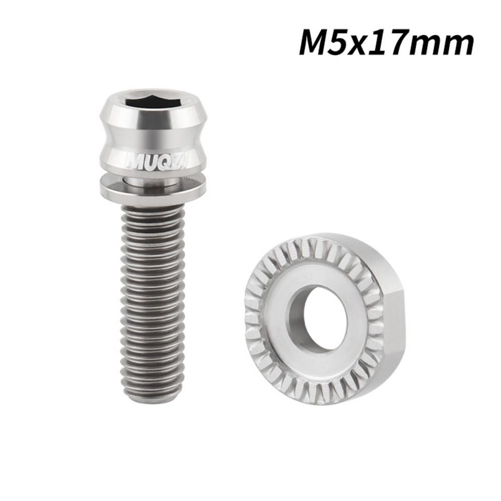 Half Moon Washer Bike Frame Fixing Screws Bicycle Fixing Screw Gasket  Cycling Frame Parts
