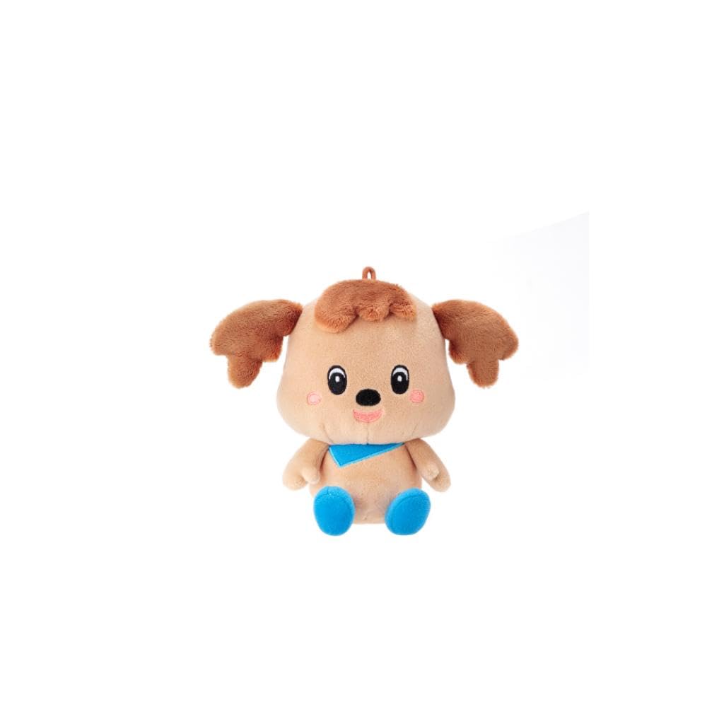 Sekiguchi Wanwan and Popo Janjan Washable Plush Toy 557035 x W17 x D7cm H13.5