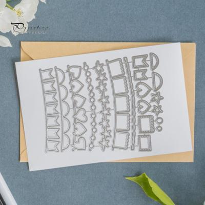 Matrices de gaufrage Large application Facile à utiliser Léger Scrapbooking DIY Modèle Moule pour l'artisanat