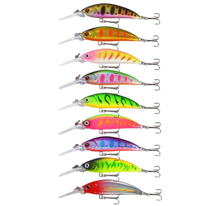 Slow Sinking Soft Bait Minnow for Bass, Crucian Carp, Tilapia, Red Eye Trout, and Aspius