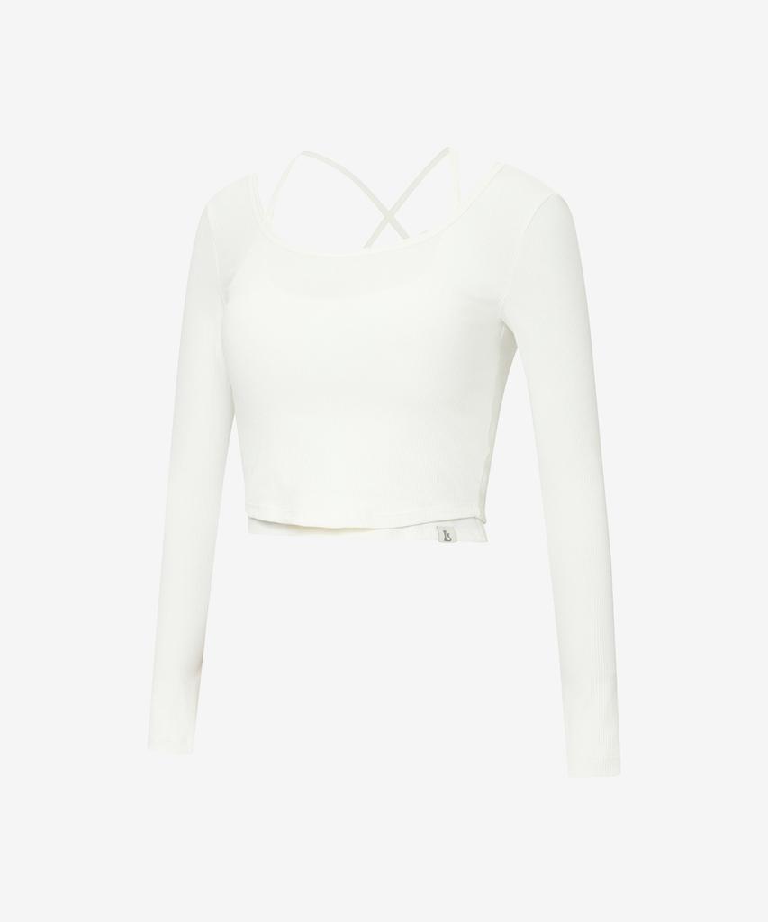 GRANDE LINE Layered Crop Long Sleeve