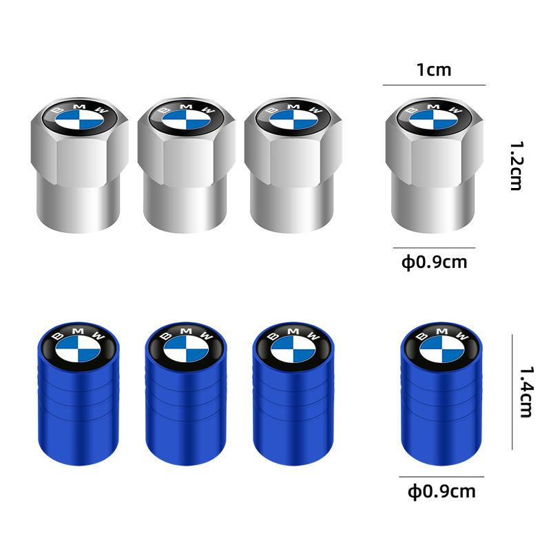 For BMW GF44Pcs Car Wheel Tire Valve Stem Cap Auto Air Stem Cover Auto Accessories for BMW M E90 E91 E92 E93 M3 E60 E61 F10 F07 M5 E63 E64