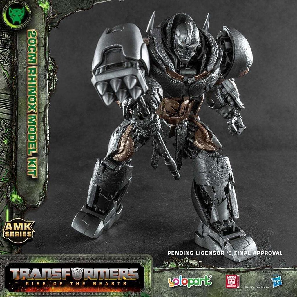 Box damaged YOLOPARK AMP Series RHINOX Rhinox Height 20cm Easy Assembly Plastic Model SOSKILL Transformers [ToyBase]