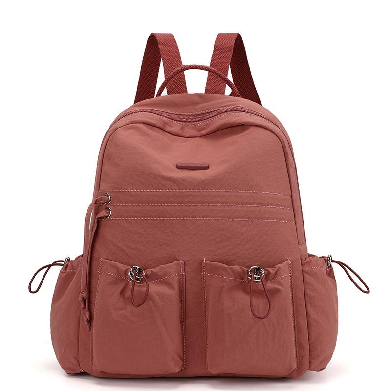 

Модный Универсальный Милый Рюкзак Женский Большой Вместимости Школьный Легкий Рюкзак-мешок на шнурке