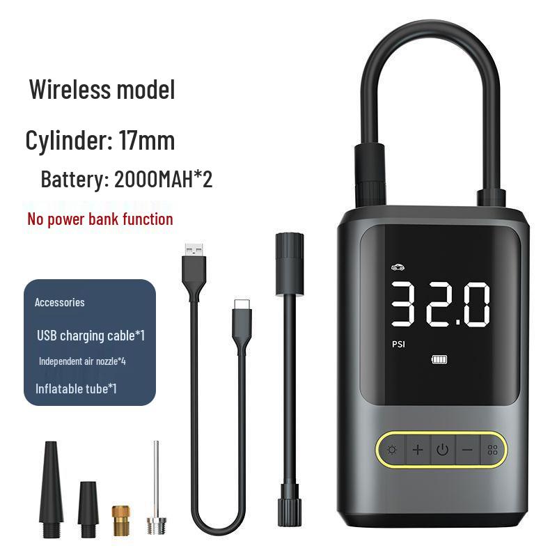 Wireless Mini Portable Car Tire Inflator 