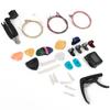 Guitar Accessories Kit Tuner Strings Changing Capo Picks Nail Cover Combo Repair Tool
