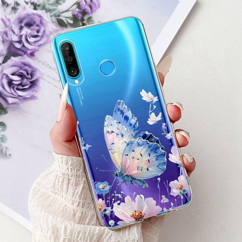 Cute Painting Phone Case For Huawei P30 Lite / P30 Pro / P30 Soft Silicone TPU Back Cover Cases For Huawei P30Lite P 30 P30Pro