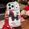 Red and Blue Pony Bracket, Suitable for Vivos30x200 Mobile Phone Protective Case, Redmi K70 Xiaomi 14/15 Anti-drop Case.