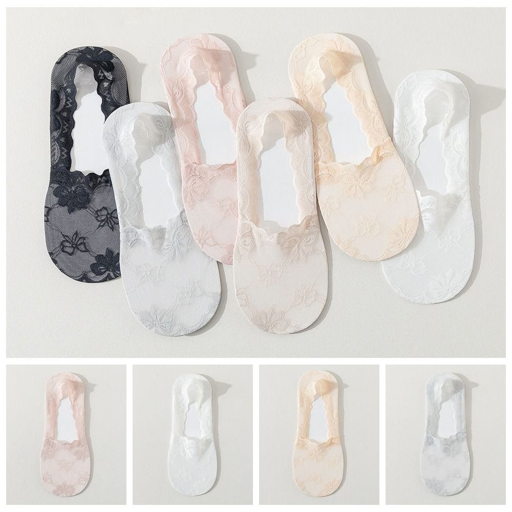 

Soft Mesh Socks Cotton Lace Socks New Invisible Socks