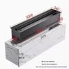 European Style 3D Atomizing Fireplace: Built-in Electronic Flame & Humidifier TV Cabinet Decor.