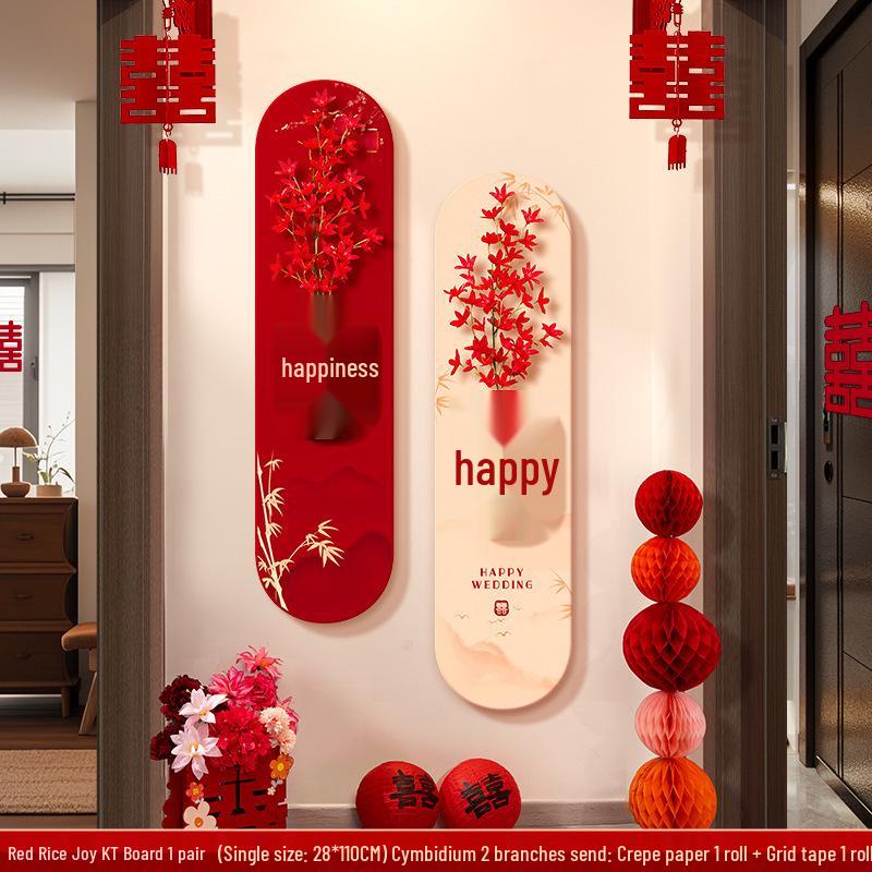 Wedding Wall Decoration: Home & Living Room Sofa Background