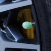 Totenkopf-Reifen-Leuchtventile, Kappe, Auto, Motorrad, Fahrrad, fluoreszierende Ventilschaftkappen, nachtleuchtende Düse