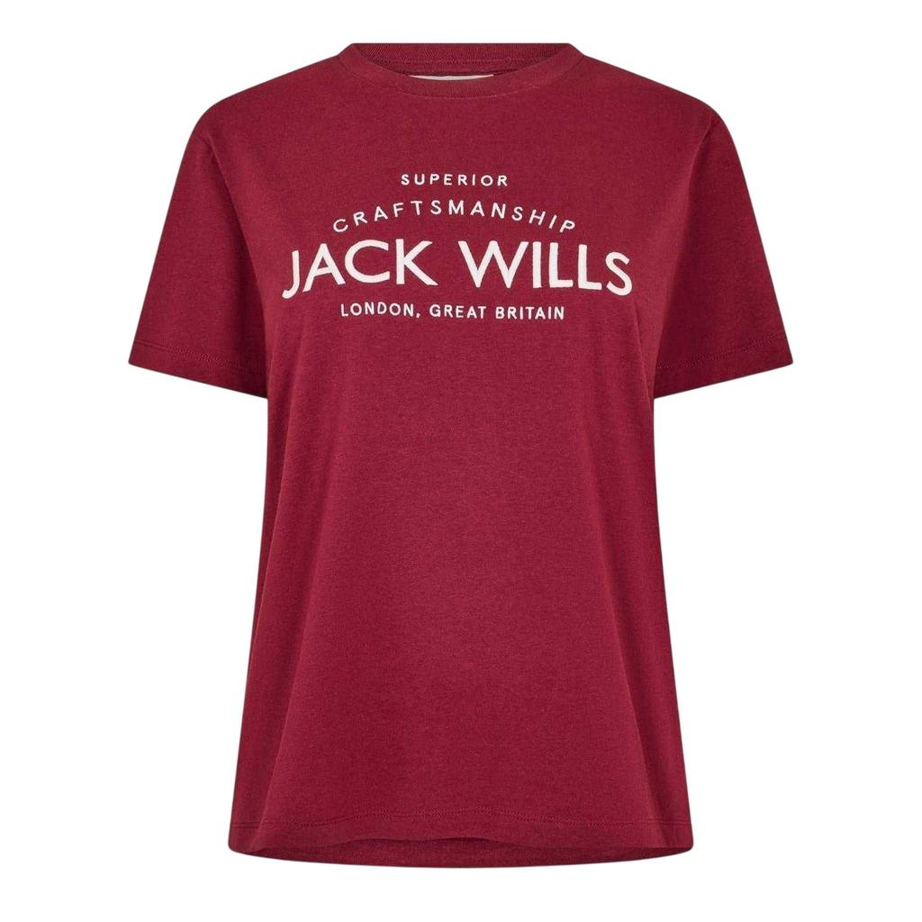 Jack Wills Womens/Ladies Forstal Boyfriend T-Shirt
