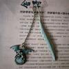 Stationery Pendant Dragonflies School Bookmark Luminous Bookmark Feather Bookmarks Metal Bookmark