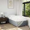 VidaXL Bed Frames Without Mattress Light Grey 90x200 Cm Fabric 3284701