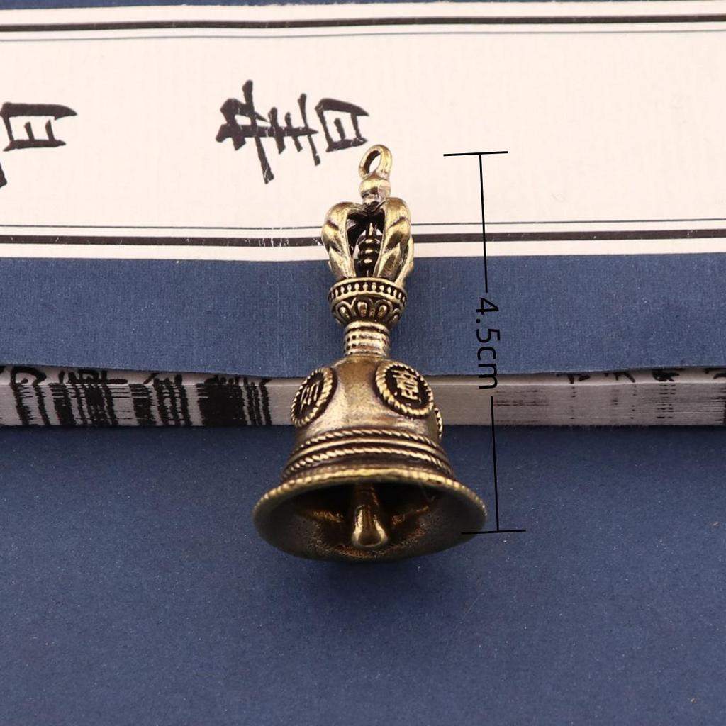 Vajra Glocke Herz-Sutra Löwenkopf Schlüsselanhänger Anhänger Taschenanhänger