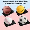 Kind Handbal Polsband Speelgoed Rubber Oefeningen Handbal Spel Stuiterende Bal Elastisch Touw Kinderen Kinderen Buiten Speelgoed Bal