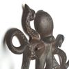 Metall-Wandhaken für Schlüssel, Handtücher und Schals, Akzent mit Meeresbewohner, zur Schraubmontage, für Eingangsbereich, Flur, Badezimmer, Schlafzimmer, Aufbewahrung