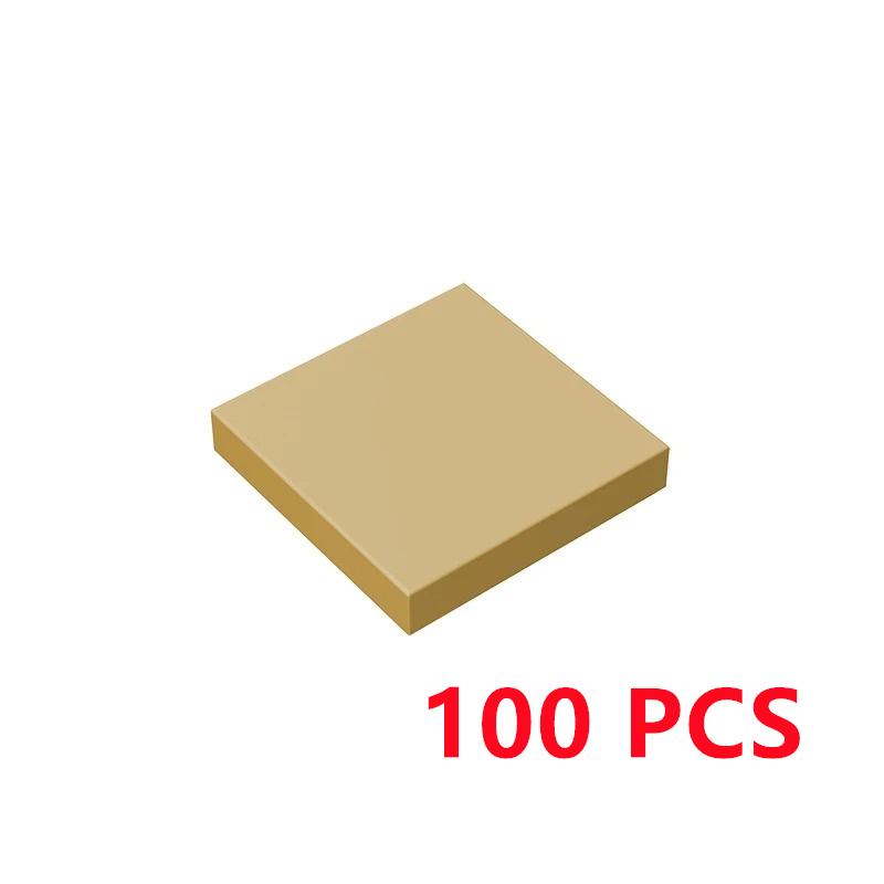 

100 шт./лот Строительные блоки 3068 Плитка 2x2 DIY Сборка Коллекции Оптом Модульная Игрушка GBC Для Высокотехнологичного Набора MOC дубильная кора
