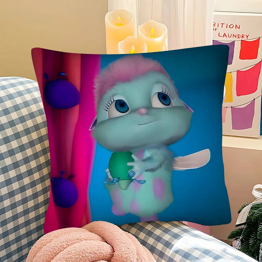 pc BBibble Doll Cute Pillow Case Fashion Square Pillowcase Bedroom Sofa Room Ins Decoration Leisure