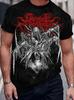T-shirt con Stampa 3D Satanasso Morte Horror per Uomo/Donna T-shirt Tendenza Streetwear Estive Oversize Abbigliamento Uomo Magliette a Maniche Corte
