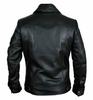 New Men Jacket Black Stylish Genuine Lambskin Leather Handmade Lambskin Soft Real