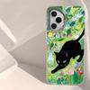 Retro Lucky Cute Cat Flower Phone Case for Honor 400 200 90 Smart Pro Magic7 6 5 70 Lite X9a X9c X9b X8b X8a X8c X7c X6c Cover