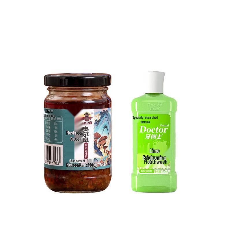 

Dr. Ya Mint Lime Whitening Mouthwash & Mushroom Sauce Pack