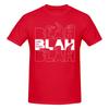 Armin Van Buuren Blah Business Casual T-Shirt Retro Minimalistisch Unifarben Basic T-Shirt