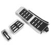 3PCS Accelerator Brake Reast Pedal Stainless Steel Replacement for A4 B8 S4RS4 LHD Automatic
