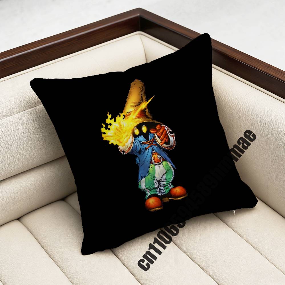 For M-Moogle C-Chocobo V-Vivi Throw Pillow Case Sham 45X45Cm 35X35Cm Square Bedroom Pillowcase Cushion Cover
