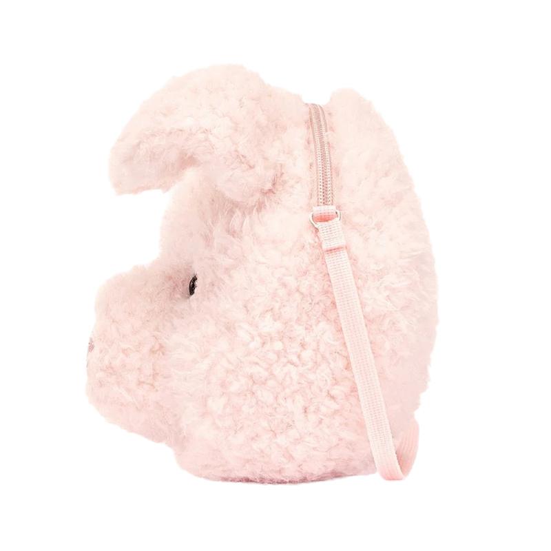 JELLYCAT 2024 Animal Series Pig Head Bag Woven Doll Plush Doll 19cm Height