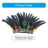 Natives American Costume Hairband for Carnivals Party Festival Props Feathered Hairband Indian Hairhoop Cosplay Headwear