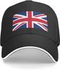 United Kingdom UK Flag Snapback Cap Funny Casquette Adjustable Baseballcaps Unisex Sports Cap