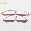 18 CC Audio Decorative Door Speaker Cover: Stainless Steel Ring Frame for Car Accessories