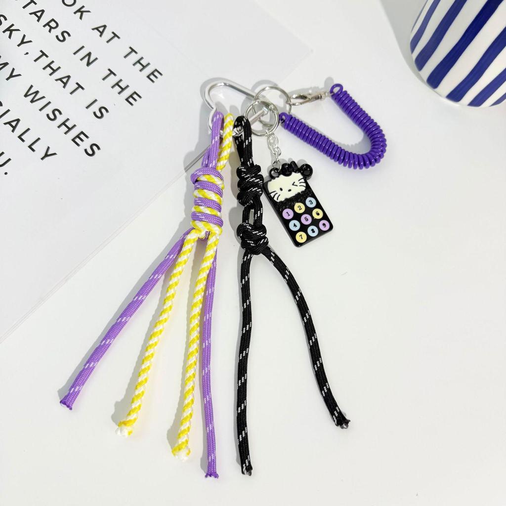 Seria Miu Lalka z tkaniny DIY Blind Box Zawieszka - Modny dodatek do zabawki, Seria Fioletowa