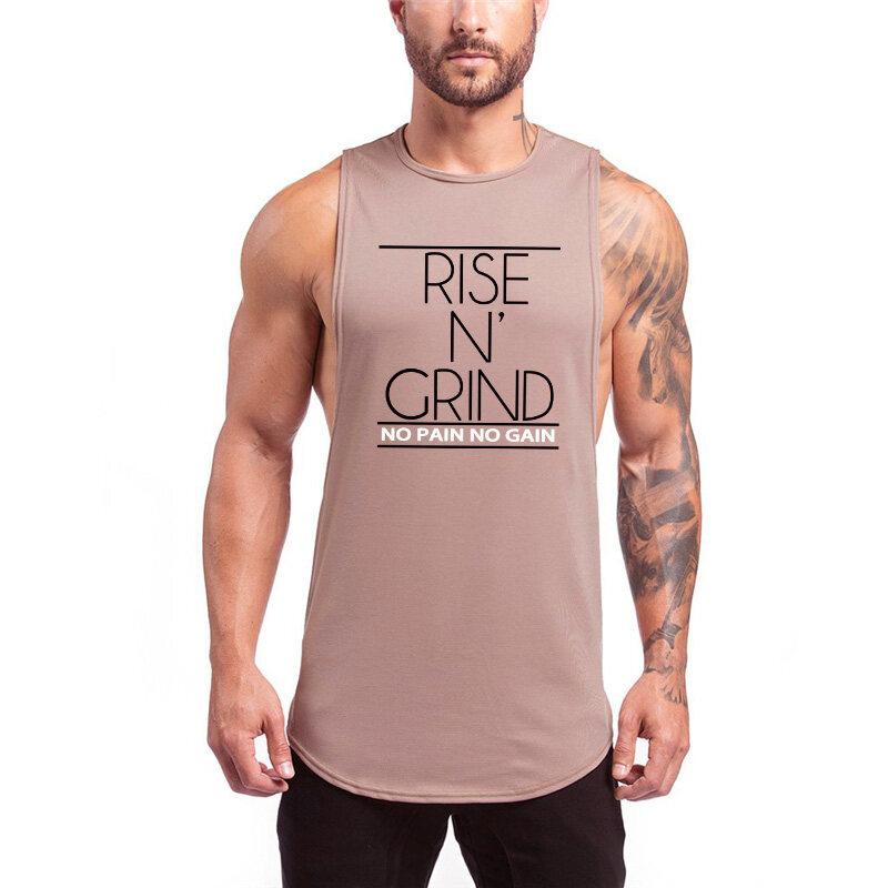 

Muscleguys Летняя спортивная одежда, бодибилдинг, майка для мужчин, майка для фитнеса, хлопковая спортивная одежда без рукавов, жилет XL розовый