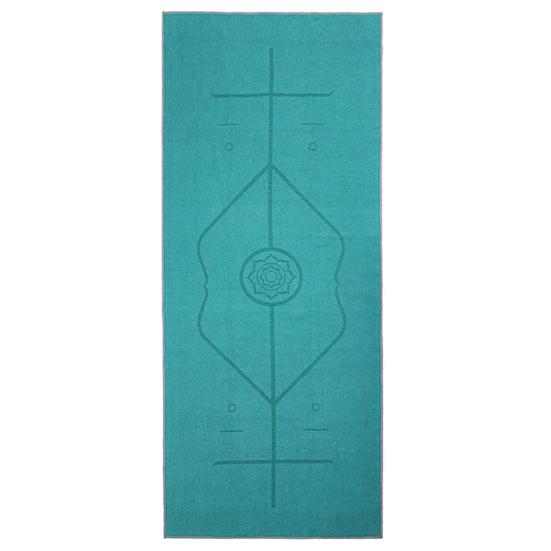 Yoga Towel Perfect Thickness Non-slip Exquisite Seaming Anti-pilling Extra Long Line Position Quick