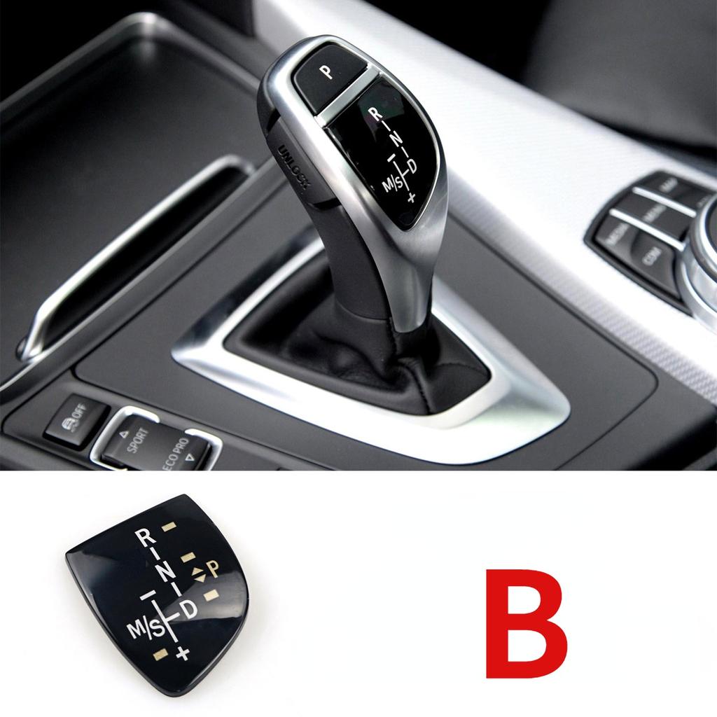 Nálepka s logem M ABS Kryt hlavice řadicí páky vhodný pro dekoraci interiéru BMW 3