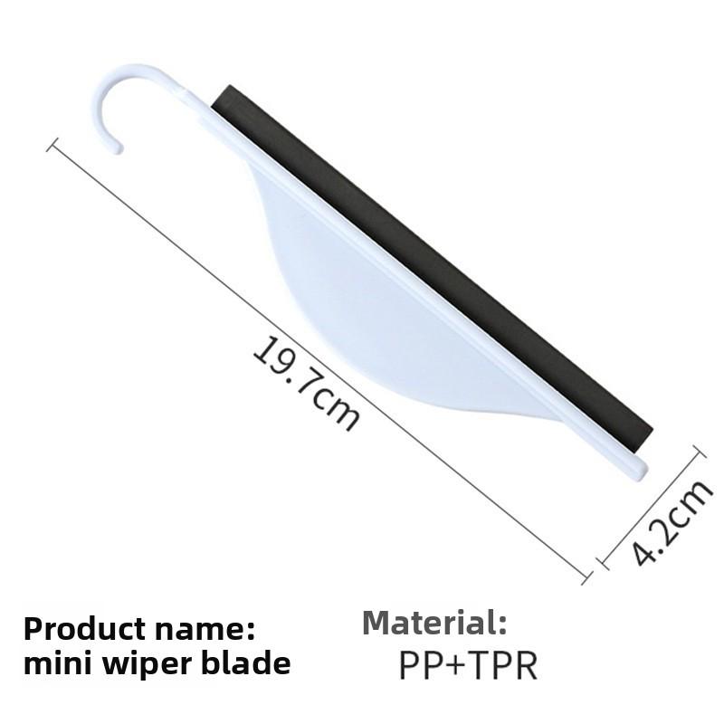 

Мини настольный стеклоочиститель идеально подходит для чистки стекла и плитки в ванной комнате белый