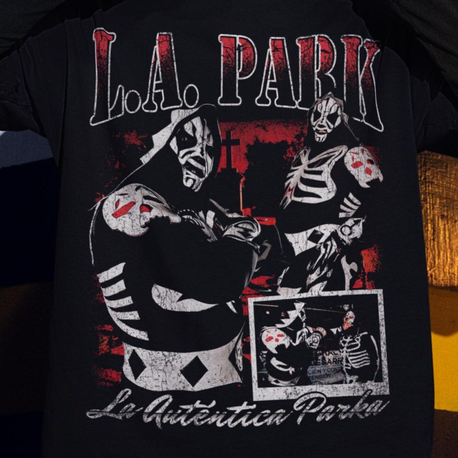 LA Park Vintage Retro Unisex T-Shirt | LA Park Fan Gift | LA Park Tee | Lucha Libre Mexicana | La Parka Shirt | La Park Merch 2XL