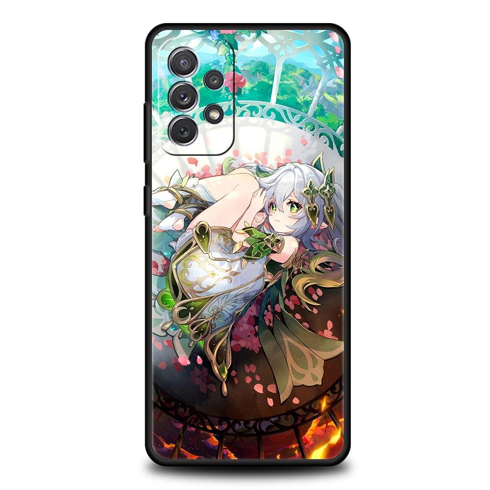 

Genshin Impact landscape Case for Samsung A51 A71 A21S A12 A31 A41 A52 A32 A23 A33 A53 A73 A03S A05S A13 5G A72 A54 A34 Cover Samsung A01