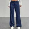 Women's Loose Casual Fashion Slim Fit Striped Wide Leg Pants
