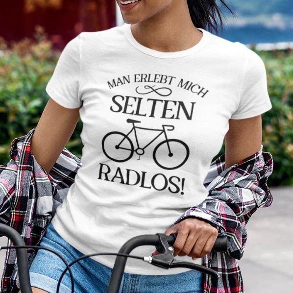 T-shirt da uomo e da donna Che raramente mi sperimentano Bici Bici Frasi Divertenti Divertente Divertente Divertente Wo